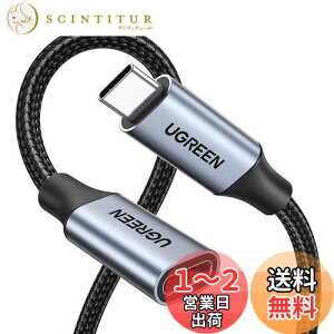 yzUGREEN USB Type C P[u ^Cvc R[h y4K60Hzfóz PD 100W/5A USB 3.2 Gen 2Ki 10Gbps] Thunderbolt3Ή o] iPhone15/Galaxy S24/Mac Book/iPad/Switch SurfaceUSB C@