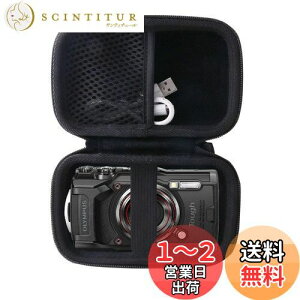 yzOLYMPUS(IpX) Tough TG-7/TG-6/TG-5/TG-4 fW^Jp[P[X-WERJIA (storage case-Black)