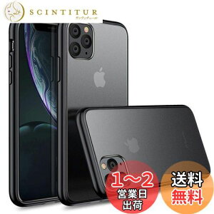 yziPhone 11 Pro P[X 5.8C` ČRMILKi擾 ϏՌ  }bgH ΂݂Ȃ Yی CX[dΉ (iPhone 11 Pro, ubN)