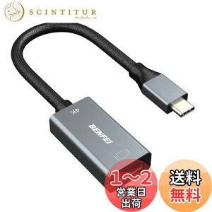 yzBENFEI USB C - HDMI ϊA_v^ 4K USB Type-C HDMI A_v^ [Thunderbolt 3 / 4] ݊^CvC HDMI ϊ [4K@60Hz fo] iPhone 15 Pro/Max, MacBook Pro/Air 2023, iPad Pro, iMac, S23, XPS 17 ȂǂɑΉ