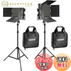 yzNEEWER 2pbN 660 LEDrfICgƃX^hLbg \ F 3200K-5600K CRI 96+ ƖBepCg UuPbgAo[hAƎ[P[Xt /B/|[g[g/YouTube