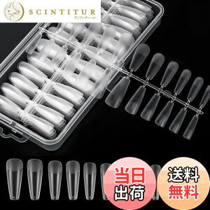 【送料無料】Annhua 透明 ネイルチップ 240枚セット 超薄 バレリーナ ネイル クリアチップセット クリアネイルチップ つけ爪 長さだし 透明ネイルチップ 自然なフィット感 ジェルネイル 業務