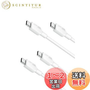 yzy2{ZbgzAnker 310 USB-C & USB-C P[u 60W USB PDΉ iPhone 16 / 15 Galaxy S24 iPad Air 5 MacBook Pro Ή(0.9m zCg)