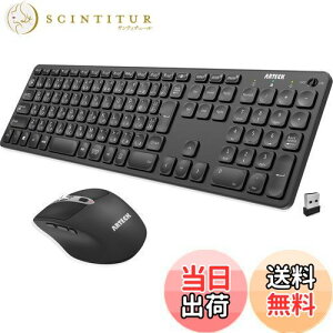 yzArteck 2.4GCX L[{[h }EX Zbg y ^ Type-C [d tTCY L[{[h }EX Rs[^[AfXNgbvAPCAbvgbvAWindows 11/10/8/7Ƃ