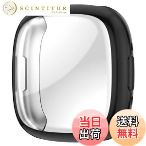 yzMiimall ΉFitbit Versa 4/Sense 2P[X tBbgrbg Versa4 ySʕیJo[ z C菝h~ _炩TPUf tBbgrbg Versa 4 op[ yʔ^ ϏՌ bLH Fitbit Versa4 