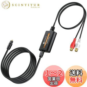 yzNeoteck 192KHz fW^ to RCA ϊ fW^ to AiO ϊ Av`bv Toslink to RCA I[fBIA_v^[ P[ut