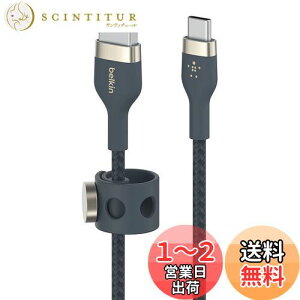 yzBelkin USB-A to USB-C ґgVRP[u iPhone 15/iPad mini/iPad Pro/iPad Air/Galaxy/AndroidX}[gtHE^ubgΉ ϋv USB-IFF 1[g u[ BOOST CHARGEFlex CAB010bt1MBL