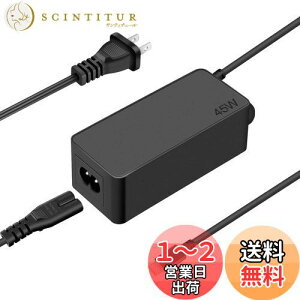 yz45W USB-C ACA_v^[ Type-C m[gp\R[d PDΉ 20V 2.25A d A_v^[ ^CvC [d ėpm{/Lenovo Thinkpad, Yoga, Dell Latitude, MacBook Air, HP Spectre, ASUS ZenBookȂǃm[gp