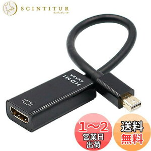 yzMini DisplayPort to HDMI ϊ 4K 3DΉ Thunderbolt DP to HDMI HDTV ϊ P[u A_v^[ Microsoft Surface Pro ThinkPad X1 (ZAZ) cable-065