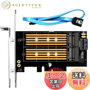 yzGLOTRENDS PA12 2 in 1 M.2 SSD - PCIe 4.0 X4ϊA_v^[J[hA1xM.2 NVMe SSD1xM.2 SATA SSDɓK