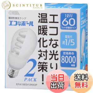 �y���������z�I�[��(OHM)�G�R�i�{�[��60W�`����E26�����F2���� EFA15ED/12NX2P EFA15ED/12NX2P