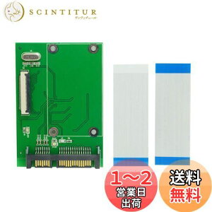 【送料無料】chenyang SATA to 40ピン ZIF CE 1.8インチ SSD HDD アダプターボード LIFフラットケーブル付き