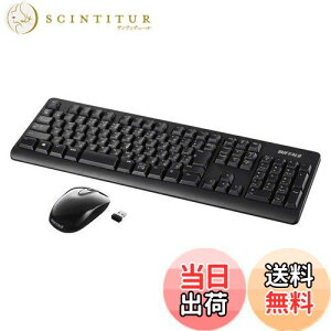 yzobt@[ BUFFALO CX  tL[{[h É}EX Zbg ϋv dr [g e[N ɂfUC ȒPڑ ST|[g BSKBW125SBK