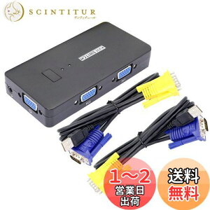 yzCERRXIAN kvm switch VGA KVM XCb`VGAؑ֊ pcؑ֊ 2 usb ؂ւXCb` 2|[g fXNgbv^Cv KVMXCb` 𑜓x1920X1440 VGAш敝500MHz j^[Av^[AL[{[