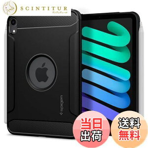 yzSpigen iPad mini 7/6 P[X Jo[ ČRMILKi擾 ϏՌ X 菝 h~ TPU wh~ ~ ACpbh ~j 7/6 MbhEA[}[ ACS03764 (ubN)