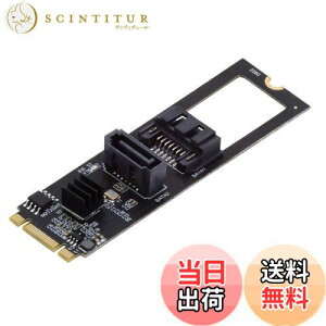 yzCablecc PCI Express NGFF L[ B+M - SATA 3.0 6Gbps fA|[g A_v^[ Ro[^[ n[hhCugJ[h JMB582 2280