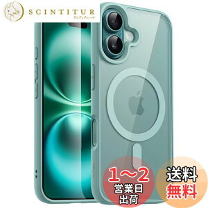 yzJETech iPhone 16 Plus 6.7C`p }Olbg P[X MagSafeɑΉ Ռz op[Jo[ \bhJ[}bgTPUt[ h~ NAobN (eB[u[)