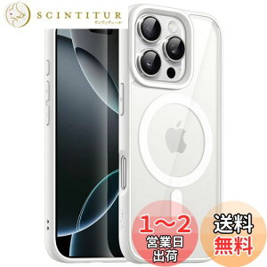 yzJETech iPhone 16 Pro Max 6.9C`p }Olbg P[X MagSafeɑΉ Ռz op[Jo[ \bhJ[}bgTPUt[ h~ NAobN (zCg)