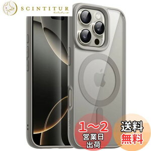 yzJETech iPhone 16 Pro 6.3C`p }Olbg P[X MagSafeɑΉ Ռz op[Jo[ \bhJ[}bgTPUt[ h~ NAobN (i``^jE)