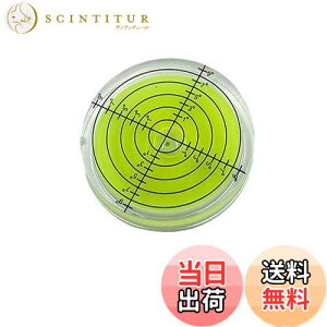 【送料無料】LOYELEY ゴルフグリーンリーダー 水平器 水準器 40*10mm ゴルフマーカー 丸形 メモリ アナログ 傾斜 測定 目盛り付き 工具 丸型気泡水平器 高精度ゴルフパター補助パターグリーン