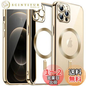 yzJETech iPhone12ProMax (12 Pro Max 6.7C`p) \tgNAP[X JYSی MagSafeCX[dΉ ϏՌ dCbLTPUJo[ (S[h)