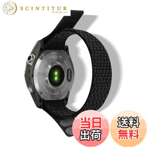 �y���������z[HeeNia] QuickFit 22mm �Ή��o���h Garmin Descent G2/Garmin Tactix 8 47mm/Fenix 8 47mm/Fenix E 47mm/Fenix 7 Pro Solar�X�|�[�c�o���h �i�C���������o���h�y�� �K�[�~�� �x���gFenix 7 Pro/7/6/5/6 Pro�p (�u���b