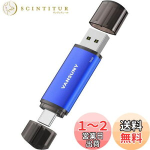 yzVansuny USB Type C 32GB USBtbVhCu 2in1 OTG USB 2.0 + USB C ^CvC 32MK ij