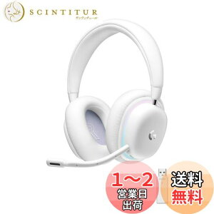 yzLogicool G(WN[ G) Q[~OwbhZbg G735 Bluetooth LIGHTSPEED CX 3.5mmWbN 3ނ̐ڑΉ LIGHTSYNC RGB E BLUE VO!CE }CN 273g y PC zCg G735WL I[