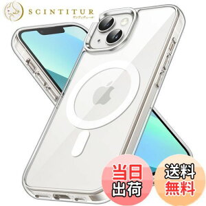 yzJETech iPhone 13 }Olbg P[X(6.1C`p) MagSafe CX[dΉ Ռz op[Jo[ h~ obN (NA)