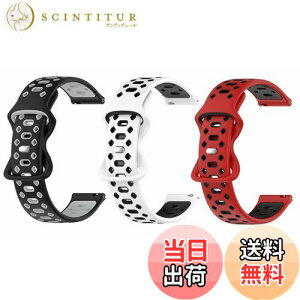 yzSHEAWA for Garmin(K[~) Vivoactive 6/5/Forerunner 165/Approach S50/S44 oh xg 3_Zbg oh xg VR ݊i ʋCɗD 20mm ANZT[ ForeAthlete 55/Approach S42