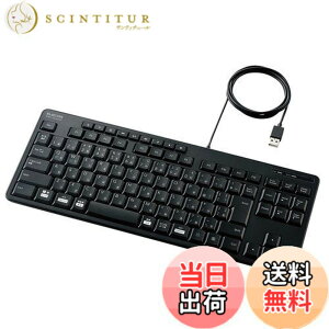 �y���������z�G���R��(ELECOM) �L�� �L�[�{�[�h �É��݌v �e���L�[���X �R�� �u���b�N TK-FCM113SKBK