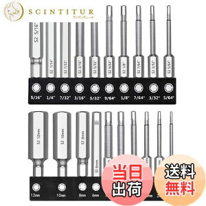 yzKIMLONTON Zp`rbgZbg S2| S60mm 6.35mmZp ˂߃hpwLTSrbg 1.5~-12~5/64C`-5/16C` 20{Zbg CpNgCXN[h