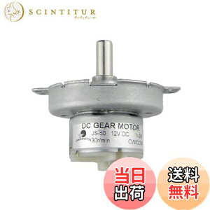 yzCHANCS DC 12V JS-50 30RPM D CW/CCW ᑬMA VN[^[ Ҍ^DC[^[ Ԉړwbh t@[^[