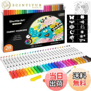 �y���������zShuttle Art �z�p �y�� 28�F�Z�b�g �z�ɏ�����y�� �t�@�u���b�N�}�[�J�[ ���� �ϐ� �ϋv �E�H�b�V���u�� ����Ă������Ȃ� �F�򂹂��ɂ��� �����܂ő��� �X�e���V���t�� DIY �n���h