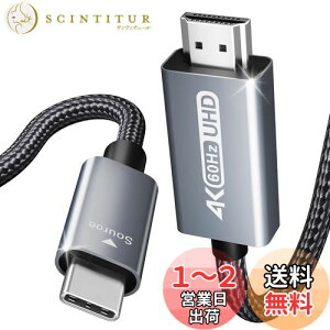 yzBENFEI USB Type-C HDMI ϊP[u 1.8my4K@60Hz UHDfózType C HDMIϊA_v^[ ^CvC to hdmi Ή 40Gbps] A~VFAiCuCh Thunderbolt 3/4 ݊ iPhone 15 Pro/Max, Mac