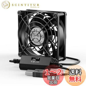 yzELUTENG USBt@ 8cm ͗p 3iʒ߉ 5V É ^  USB@ 80mm t@ 7H TCg PC ȃGl N[[ p\R PS4 PS3 Q[@ [^[ TV Box N[Oɑ