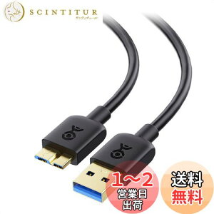 yzCable Matters 5Gbps }CNUSB 3.0 P[u - 3mAMicro USB 3.0P[uAUSBA - Micro B 3.0 HDD/SSDOthCuΉAubN