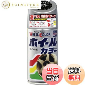 【送料無料】ソフト99(SOFT99) 99工房 補修ペイント ホイールカラー W38 つや消しブラック 300ml Wー38 自動車のアルミ・鉄ホイール及び樹脂製ホイールカバー 07538