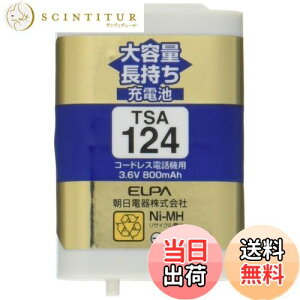 yzGp (ELPA) eʒ[dr pi\jbNi 3.6V 800mAh jbPf[dr TSA-124