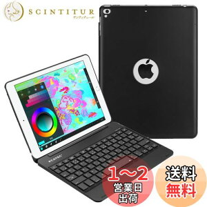 yzs[V[G[ebN iPad9.7 (20186) / iPad 9.7 (20175) / iPad air p Bluetooth L[{[hP[XPCJo[ Macbookɕϐg {ꂩȓ͑Ή (ubN)