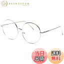 【送料無料】大きめ 丸メガネ 華奢 ステンレス フレーム 伊達メガネ 眼鏡 サングラス (シルバー) [並行輸入品]