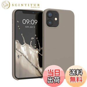【送料無料】kwmobile スマホケース Apple iPhone 12 mini対応 ケース - TPU リキッド シリコン カバー - 耐衝撃 傷防止 サラサラ Case