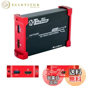 yzMirabox Lv`[{[h HSV321 4K30Hz USB3.0Q[Lv`[A4K30Hz HDMIpXX[A1080p 60fpsrfILv`[AWindows/Linux/Mac OS XAPS4/Xbox One/Switch/Wii UΉ ZOOMAtwitchAYoutube