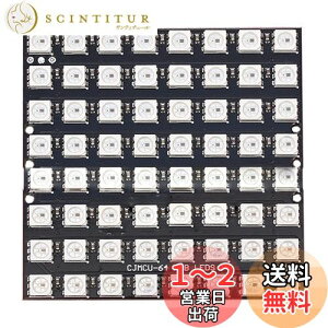 yzRen He 64rbg WS2812 5050 RGB LED }gbNX tJ[ W[ d hCo J{[h ArduinoɑΉ DIYLbg