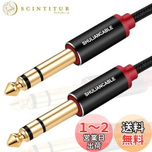 yzSHULIANCABLE 6.35mm M^[ P[uC WvO IX-IX ~LT[ M^[ Av Xs[J[̐ڑp (3M)