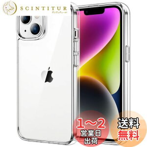 yzJETech iPhone 14 Plus 6.7C`p ΂݂Ȃ یP[X Ռz op[Jo[ h~ NAobN (NA)
