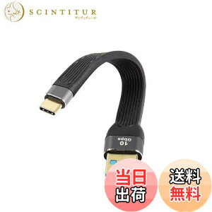 【送料無料】CERRXIAN 10Gbps ショート USB タイプ C ケーブル,5インチ USB 3.0 オス から USB C 3.1 オス ケーブル USB C 3.1 3A急速充電FPCフラットケーブル,充電宝、カーチャージャー、携帯電話 (c-a)