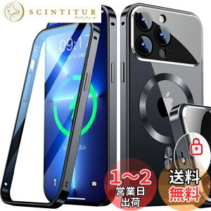 yzRosycoveryV̈̌^YEJjJbNziPhone 13 Pro Max p P[X Mag-safeΉ[360°SʕیEʋKX][{̂̐FECD Mag-safeO]}OZ[t CX[d
