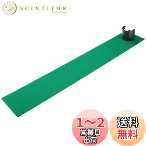 【送料無料】Tabata(タバタ) ゴルフ マルチカップ「パットの極意」 GV0138 パターマット 練習用新潟三条鋳物付き 1.2m パター練習 パッティング練習 ゴルフ練習用マット ブラック