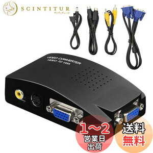 yzTt@CA VGA S-video RCA AV to VGA ϊA_v^[ ڑ RCAR|Wbg SrfI rfIRo[^[ CCTV VCD DVD PC to Laptop LCDer TV